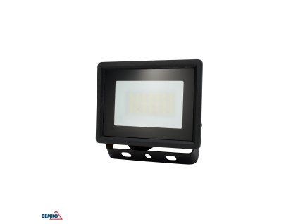 Kafler LED reflektor 20W IP65 4000K čierny BM-C64-LFK2-020BL-4K