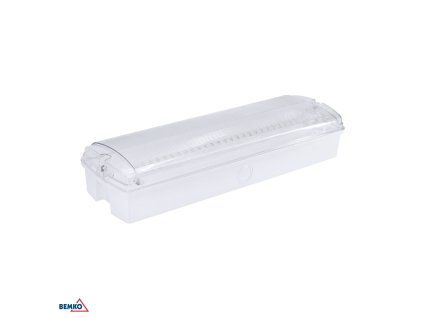 Luxmena núdzové nástenné LED svietidlo s piktogramom, 3 h, 3,5 W, IP65 BM-C90-GLR-3ZP-MT3H-CNBOP